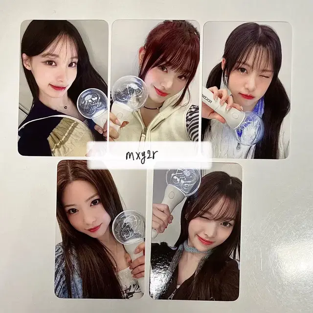 리센느 응원봉 포카 일괄 양도