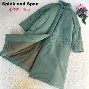 [ 컨디션 최상 ] 최근 스픽 앤 스팬 패딩 나일론 스탠드 카라 코트