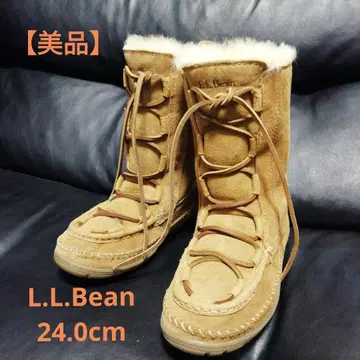 L.L.Bean 무스탕 미디엄 부츠 사이즈 7 (24cm)
