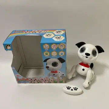 COOKY 로봇 강아지 화이트 달마시안