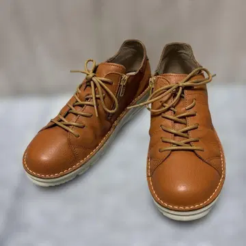 일본제 Marmelo 천연 가죽 신발 23.5cm 지퍼 포함