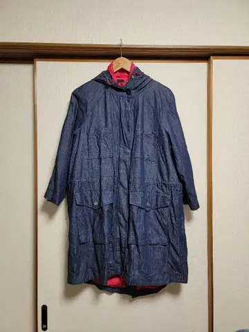 아르마니 익스체인지 데님 코트