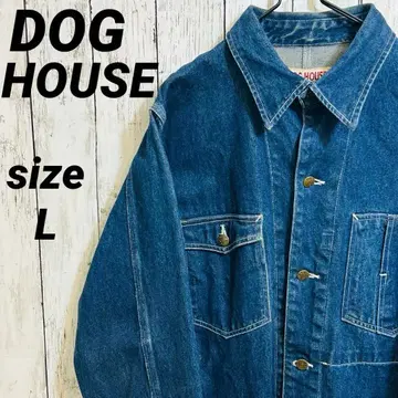 DOG HOUSE 도그 하우스 데님 커버올 데님 자켓 L 사이즈