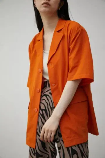 Azur 오렌지 자켓