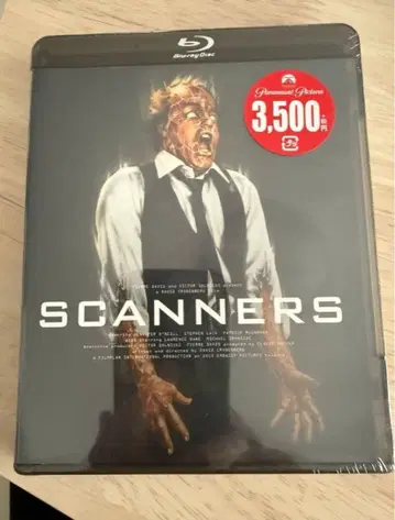 새상품, 미개봉! [ 스캐너즈 ] 리스토어판 블루레이