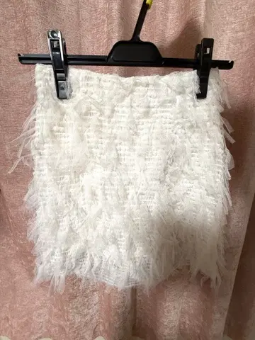 Rosy luce 튤 미니 스커트 이타노 토모미