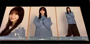 노기자카46 브로마이드 스가와라 사츠키 컴프 카라 부착 코디