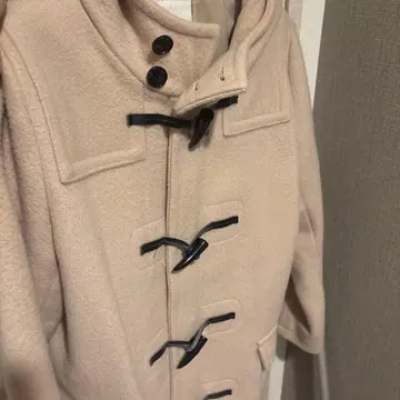 BABYLONE 베이지 더플 코트