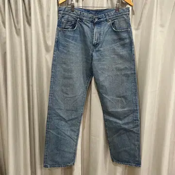 KAJA STANDARD SELVEGE WASHED DENIM PANTS