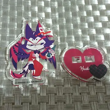 해즈빈 호텔 허스크 아크릴 스탠드 애니메이트 카페