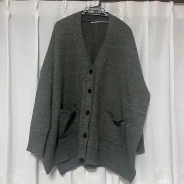 KBF 그레이 긴팔 가디건