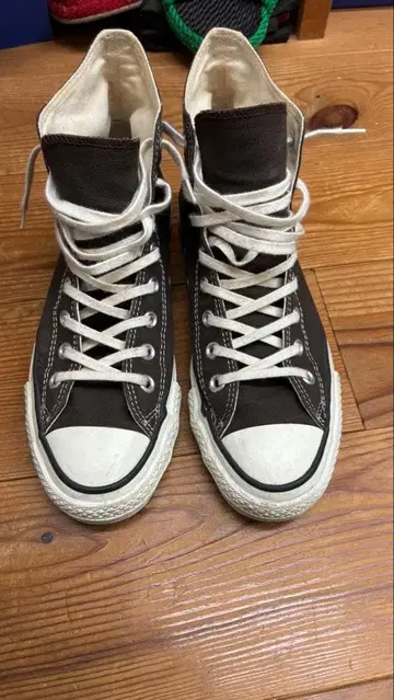 CONVERSE ALL STAR 브라운 하이컷 메이드 인 JAPAN