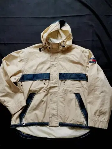 타미힐피거 플래그 택 나일론 자켓 L 90's