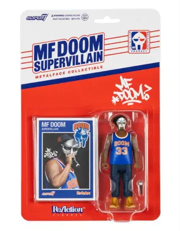 MF DOOM NYC 슈퍼빌런 리액션 피규어