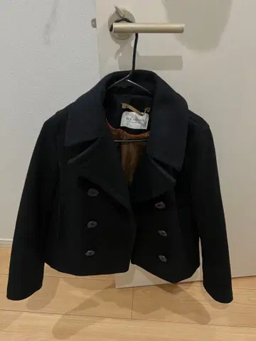 SPICK AND SPAN 블랙 피코트 [ 38 ]