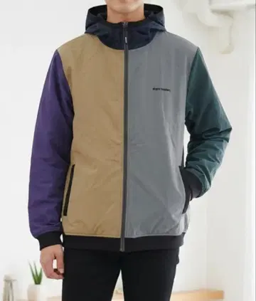 gum master 리버서블 지퍼 후드티