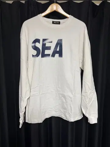 WIND AND SEA(윈드앤씨) 롱T 화이트 XL 사이즈