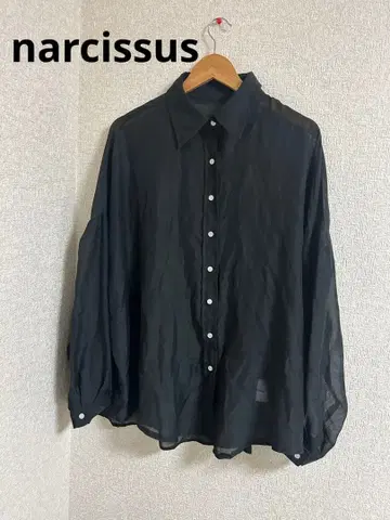 narcissus 빅 실루엣 시어 셔츠
