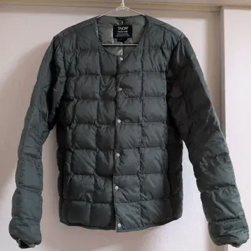 [초특가!] TAION 다크 그린 퀼팅 자켓