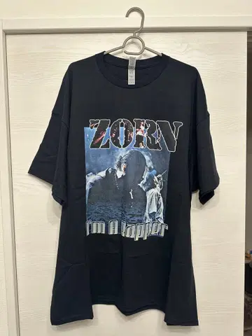 [ ZORN ] I'm a Rapper 티셔츠 블랙 2XL 사이즈