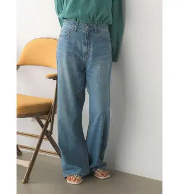 하이웨스트 오가닉 코튼 루즈 데님 Ungrid(언그리드)