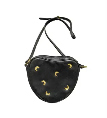 vintage 달과 하트의 미니 숄더 백 itimi 잔티크
