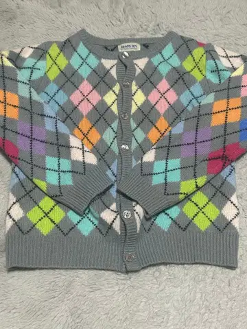 빔즈 보이 아가일 가디건