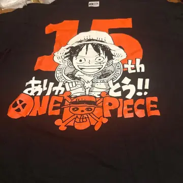 원피스 루피 T셔츠 L 사이즈 블랙