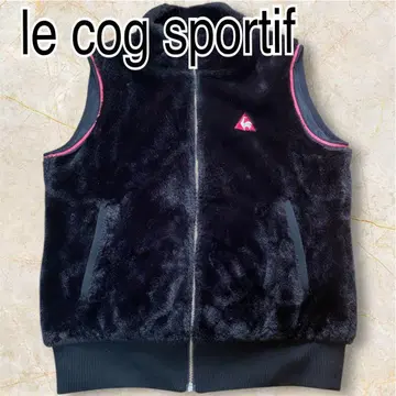 [ 새상품급 ] 르꼬끄 페이크 퍼 베스트 블랙