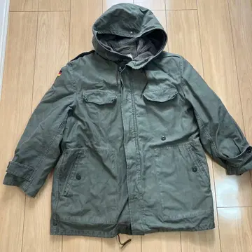 독일군 모즈 코트 필드 후드티 밀리터리 자켓