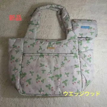 [ 새상품 ] 미사용 웨지우드 발수 토트백 & 미니 파우치