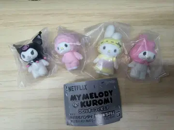넷플릭스 Netflix 마이멜로디 & 쿠로미 플로키 피규어