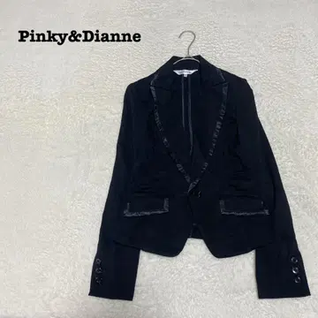 EK4080 [ 핑키앤다이안 ] 자켓 [ 36 ] 셔링 블랙