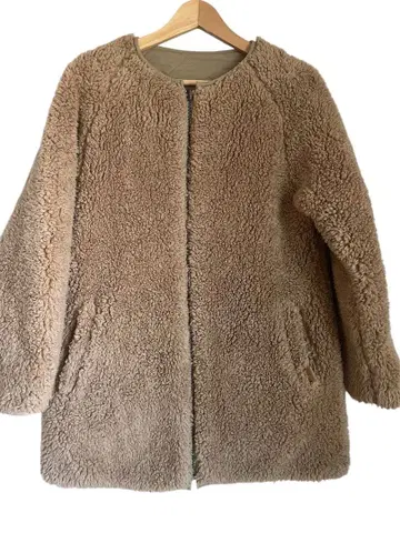 [ 새상품급 ] ROXY 퀼팅 보아 자켓 리버서블