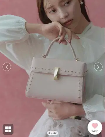 셀포드 [뤼탕] 비쥬 스터드 미니백 (M)