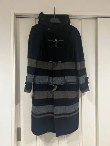 울 혼방 더플 코트 rain cheetah UA 별주