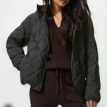 UNIQLO 퍼프 테크 후드티