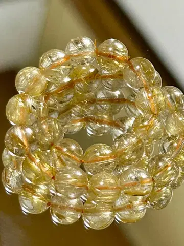 [ 세일! 대특가 ] 고품질 루틸 쿼츠 팔찌 7mm