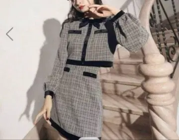 BUBBLES 벨벳 리본 셋업(F)