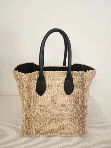 COTTO 코트 아바카 스퀘어 바스켓백 여성용