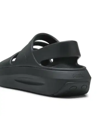 PUMA 블랙 스포츠 샌들