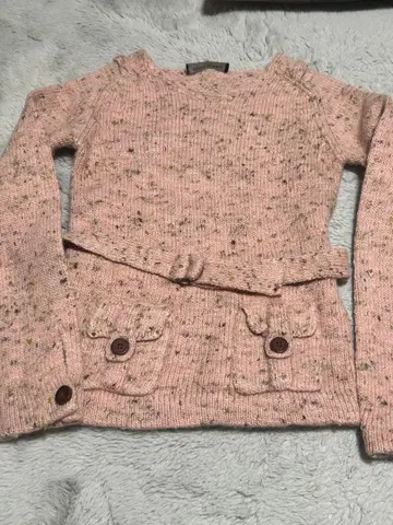 YOSHI KONDO PARIS 핑크 니트