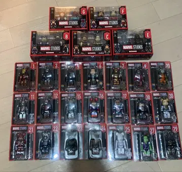 마블 스튜디오 BE@RBRICK 베어브릭상 페어 박스상 세트 판매