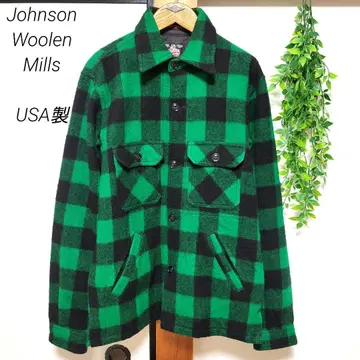 JOHNSON 존슨 울렌 밀스 자켓 USA 그린