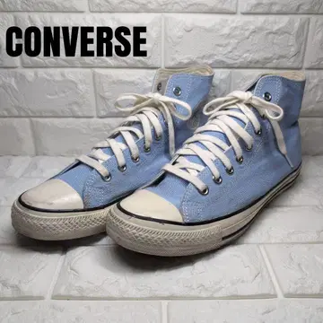 CONVERSE 하이컷 스니커즈 28cm 스카이블루 1SC557