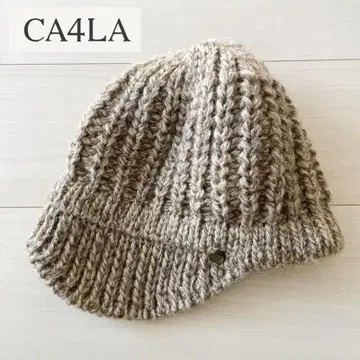 [ 새상품급 ] CA4LA 카시라 울 니트모자 헌팅 캡 스타일 비니