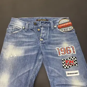 귀중 TAKESHI KUROSAWA 블루 데님 1961년