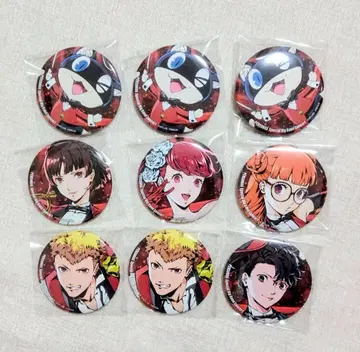 페르소나 5 캔뱃지 세트