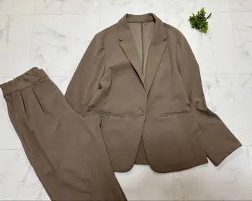 L 루일 에 부티크 테일러드 자켓 팬츠 셋업 베이지