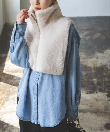 NOBLE 스노우 보아 넥워머